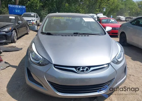 2016 Hyundai Elantra Se из США, поврежденный, VIN 5NPDH4AE5GH746081